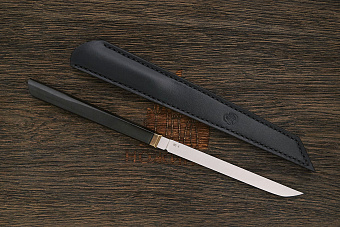 Нож туристический Дмитрия Пудова, клинок 130мм, сталь AUS-8