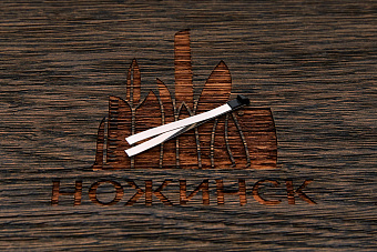 Пинцет большой, черный