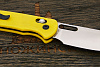 Нож складной CJRB Hectare, клинок 80мм, сталь AR-RPM9, рукоять G10 жёлтый - фото №4