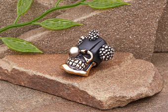 Бусина для темляка Клоун (биметалл) от мастерской Братьев Пешковых