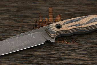 Нож тактический Нож с Котом Листопад, клинок 100мм, сталь AUS-10Co