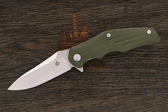 Нож складной QSP Pangolin, клинок 96мм, сталь D2, рукоять G10