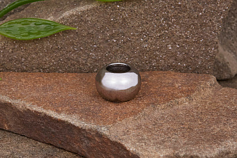 Бусина на темляк «Круглая L», сталь