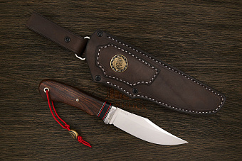 Нож туристический Геннадия Дедюхина Балем, клинок 130мм, сталь M398, рукоять дерево
