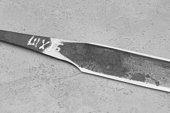 Клинок для ножа 142мм, модель "Якут" из стали ШХ15