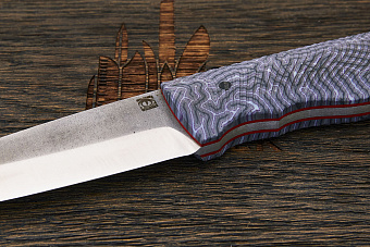 Нож туристический Lizard knives, клинок 105мм, сталь PGK, рукоять Crazyfiber