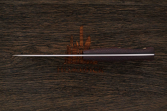 Нож туристический Южный крест Шершень-L, клинок 115мм, сталь N690Co, рукоять текстолит красно-черный