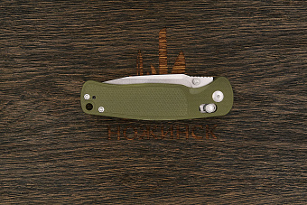 Нож складной CJRB Shale, клинок 80мм, сталь AR-RPM9, рукоять G10 оливковый