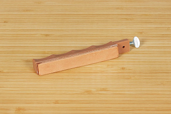 Кожаная стропа для ТС «Lansky leather stropping hone»