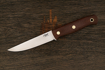 Нож рыбацкий Южный крест Рыбацкий-M, клинок 130мм, сталь VG-10, рукоять текстолит койот