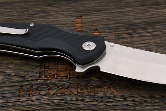 Нож складной QSP Snipe, клинок 90мм, сталь D2, рукоять G10 чёрный