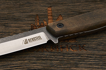 Нож туристический Kizlyar Supreme General X1, клинок 109мм, сталь AUS-8, рукоять орех