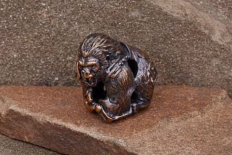 Бусина на темляк XL «Боевая горилла»