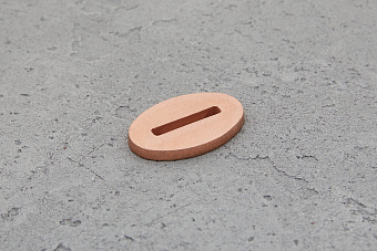 Больстер из меди 3мм, 30x20мм