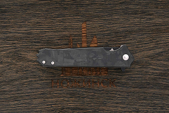 Нож складной QSP Mamba, клинок 89мм, сталь VG-10, рукоять карбон