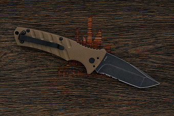 Полуавтоматический нож Böker Strike tanto coyote, сталь AUS-8, рукоять G10