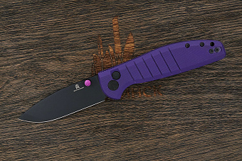 Нож складной Bestech Goodboy, клинок 90мм, сталь D2, рукоять G10 фиолетовый