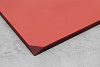 G10 лист 250х130х8(+)мм, чёрный / красный - фото №1