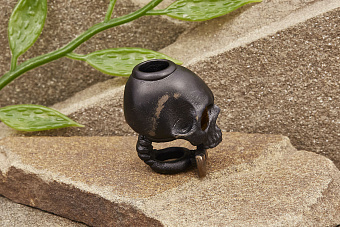 Бусина на темляк «Лаки Джентльмен» желтая бабочка