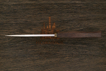 Разделочный нож Сергея Никитина Хантер, сталь N690, рукоять микарта