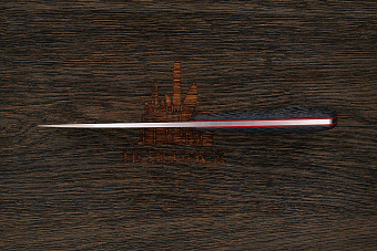 Разделочный нож Никиты Литовкина, сталь M390, рукоять карбон