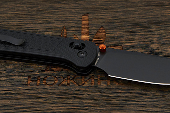 Нож складной CJRB Bolt, клинок 82мм, сталь AR-RPM9, рукоять G10 черный