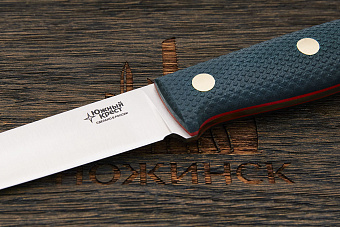 Нож рыбацкий Южный крест Рыбацкий-M, клинок 130мм, сталь N690Co, рукоять текстолит изумруд