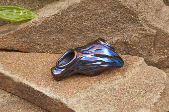 Бусина на темляк «Призрак» Т2 кобальт