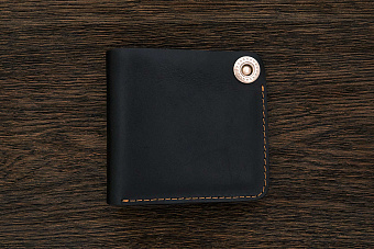 Кошелек с ножом черный