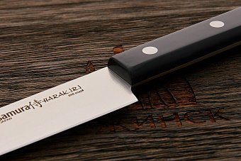 Нож кухонный Samura гастрономический 195мм, сталь AUS-8, рукоять пластик черный