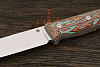 Нож туристический Ножинск-PRO Бушкрафт, клинок 125мм, сталь VG-10, рукоять crazyfiber - фото №4