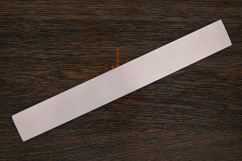 Сталь X105CrCoMo18 4мм ТО 62-63HRC, отпуск 150°С полоса 260×40мм