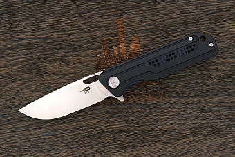 Нож складной Bestech Circuit, клинок 82мм, сталь K110, рукоять G10 чёрный