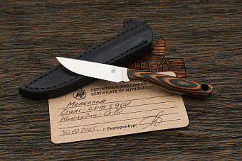 Нож EDC Дмитрия Пудова Мелконож, клинок 50мм, сталь CPM S90V