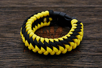 Браслет "Spikelet" yellow, размер S