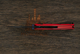 Нож складной Bestech Ronan, клинок 85мм, сталь Sandvik 14C28N, рукоять G10 красный