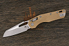 Складной нож Microtech MSI, сталь M390, рукоять G10 бронзовый - фото №1