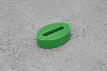 Больстер из G10-extra 9,5(+)мм, 33x22мм, весенняя листва