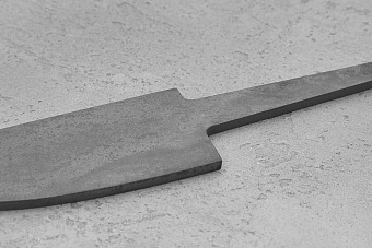 Заготовка для ножа, сталь Cr8 3,6мм. Модель "Скиннер-I" с клинком 105мм, ТО 62-63HRC