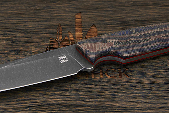 Нож туристический Lizard knives, клинок 103мм, сталь Х12МФ, рукоять Crazyfiber