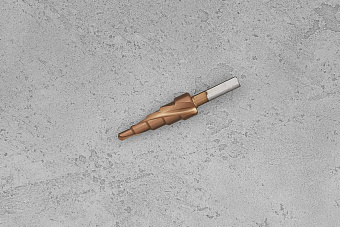 Сверло ступенчатое по металлу HSS-TiCN 4-12мм