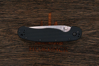 Складной нож Ontario RAT-1, сталь D2, рукоять нейлон черный