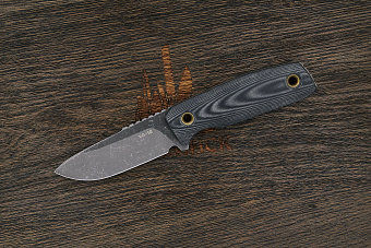 Нож EDC Нож с Котом Пионер 2, клинок 88мм, сталь VG-10, рукоять микарта