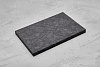 Карбон хаотичный, плашка 130x85x8мм, классический  - фото №1