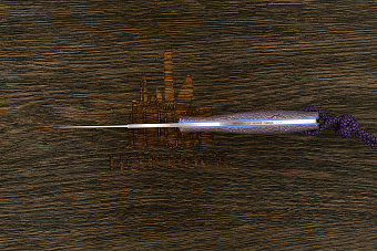 Нож EDC Владимира Толкачева ГлиссерЪ, клинок 78мм, сталь X105, рукоять crazyfiber