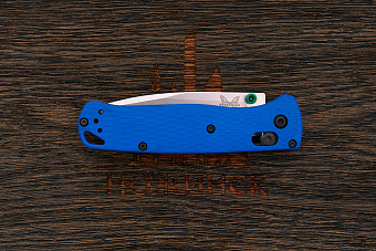 Складной нож Benchmade Custom Bugout, сталь 20CV, рукоять G10 голубой