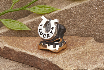 Бусина для темляка Счастливчик (биметалл) от мастерской Братьев Пешковых