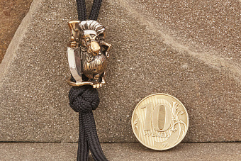 Бусина на темляк Кулинарио (биметалл) от мастерской Крымская бронза