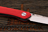 Складной нож Mr.Blade Astris, сталь D2, рукоять G10 красный - фото №4