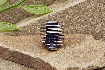 Бусина на темляк «Лаки Cut» Т3 титан